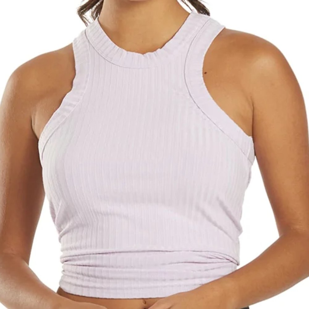 Free People Blissed Out Tank Dew Berry NWT Size Large